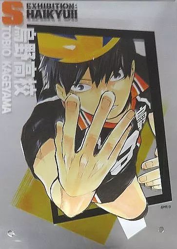 中古】雑貨 影山飛雄 アクリルミラーパネル 「ハイキュー!!展」 - メルカリ