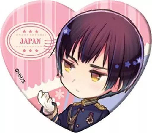 ヘタリア 日本 World☆Stars キャラバッジ アニメ「ヘタリア バッジ 
