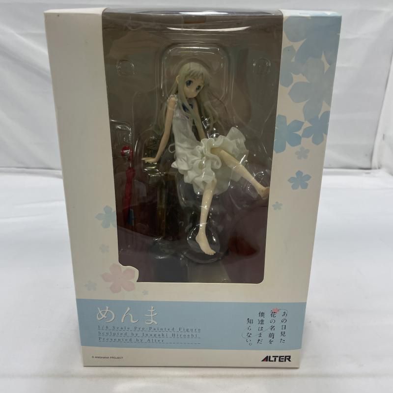 中古】開封)ALTER めんま 1/8スケールフィギュア あの日見た花の名前を