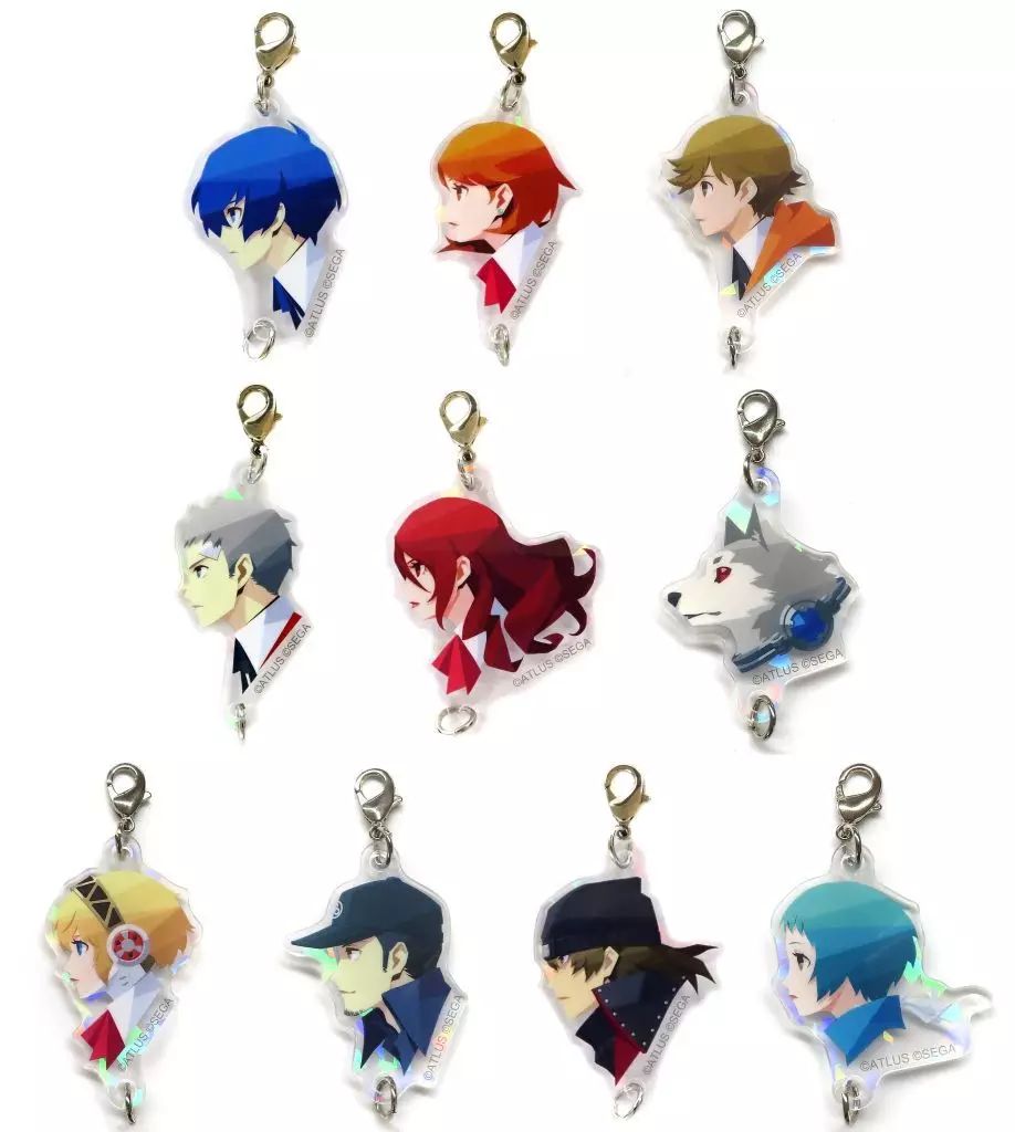 中古】キーホルダー 全10種セット 「ペルソナ3 リロード アイコン 