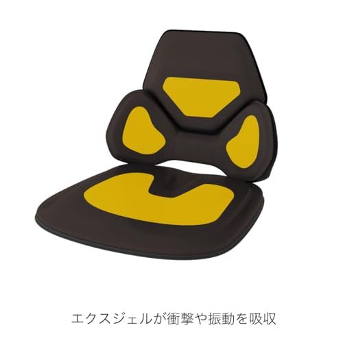 EXGEL(エクスジェル) 自動車用クッション ハグドライブセット ブラック