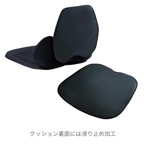 EXGEL(エクスジェル) 自動車用クッション ハグドライブセット ブラック 