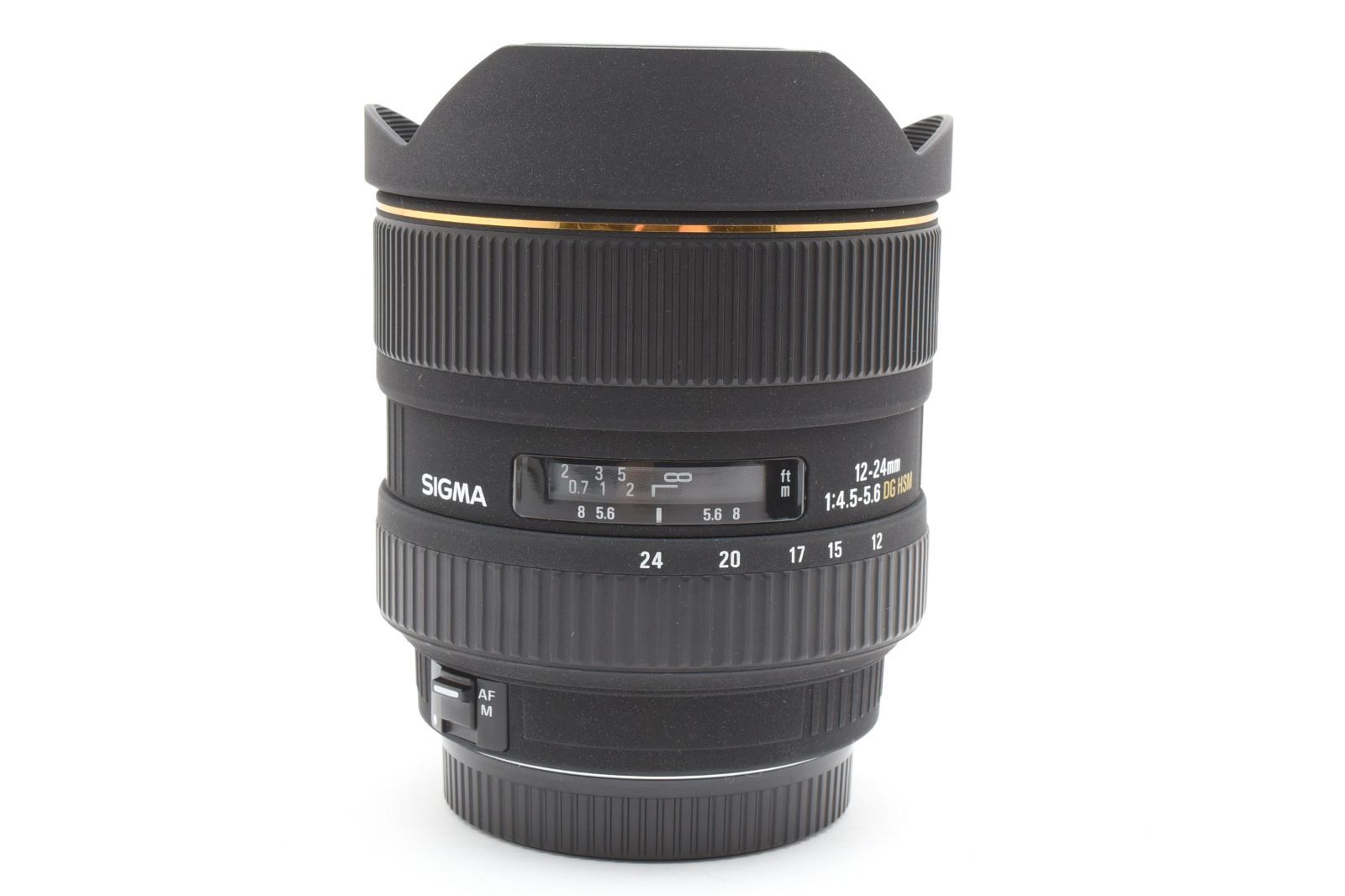 レンズ(ズーム) Sigma 12-24mm f4.5-5.6 DG HSM for Canon ☆美品☆シグマ SIGMA AF 12-24mm F4.5-5.6 EX DG HSM Canon キヤノン