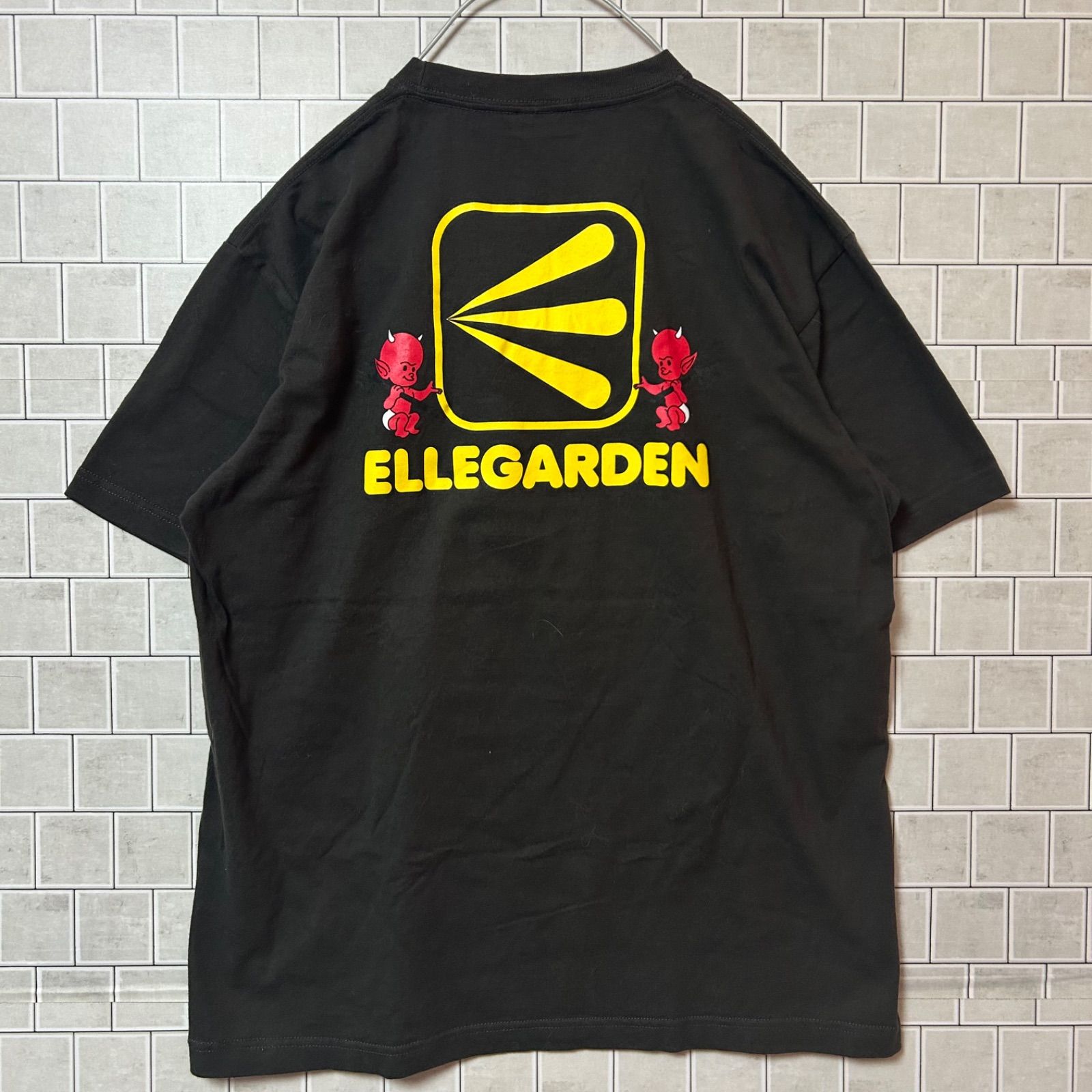 ELLEGARDEN エルレガーデン デビルTシャツ ライブグッズ L - メルカリ