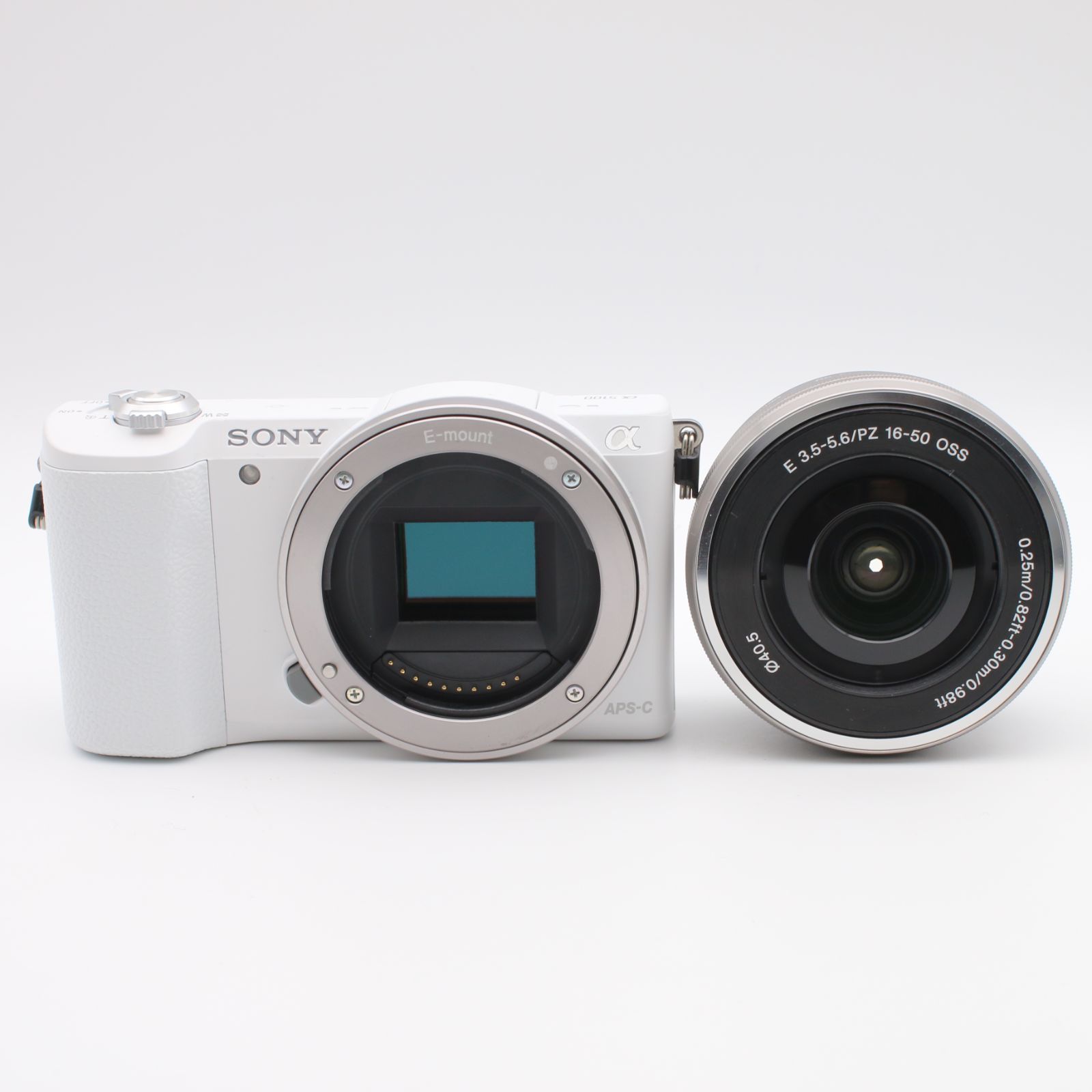 極上品】 SONY α5100 ホワイト パワーズームレンズキット E PZ 16-50mm 