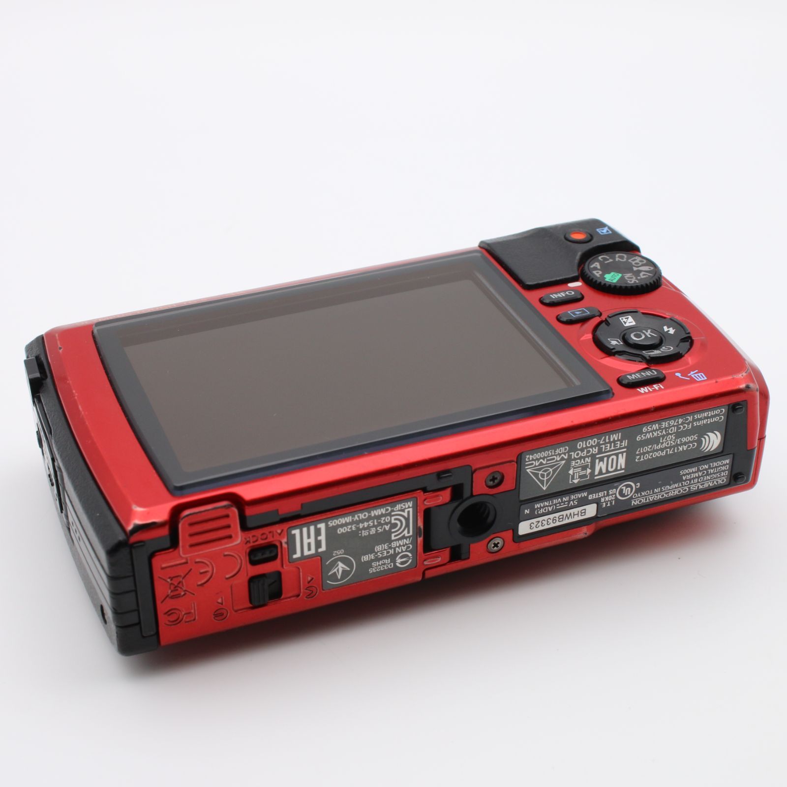 極上品】 OLYMPUS Tough TG-5 レッド 1200万画素CMOS F2.0 15m 防水 