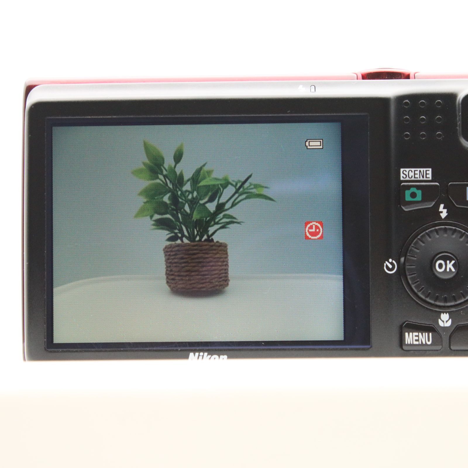 極上品】 Nikon COOLPIX S6200 レッド デジタルカメラ #0640319 - メルカリ