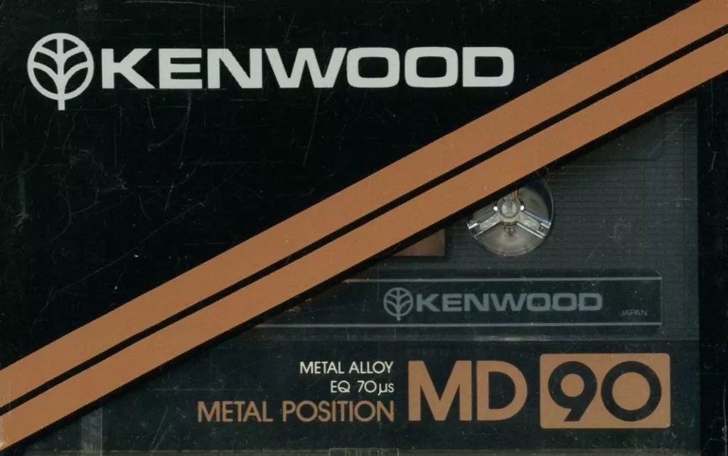 【中古】家電サプライ トリオ KENWOOD オーディオカセットテープ MD 90分 [MD90]