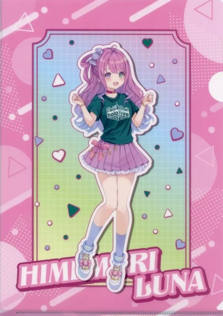 中古】クリアファイル 姫森ルーナ A4クリアファイル 「バーチャル