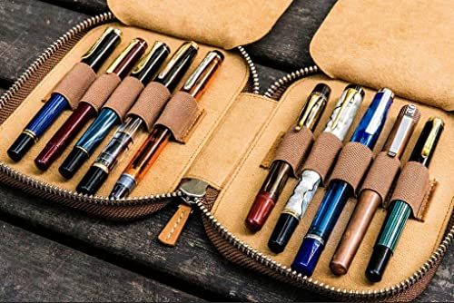 Galen Leather ガレンレザー ペンケース 10本 クレイジーホース