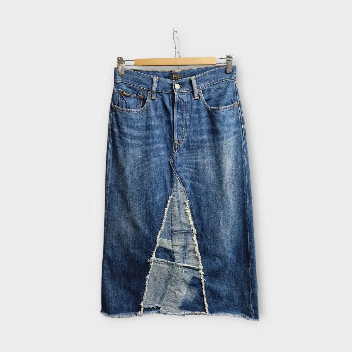 RRL ダブルアールエルパッチワークデニム27