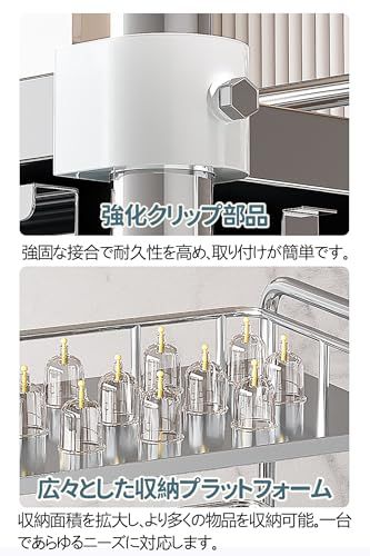 サービスワゴン 2段/3段 キッチンワゴン キャスター付き ツールカート