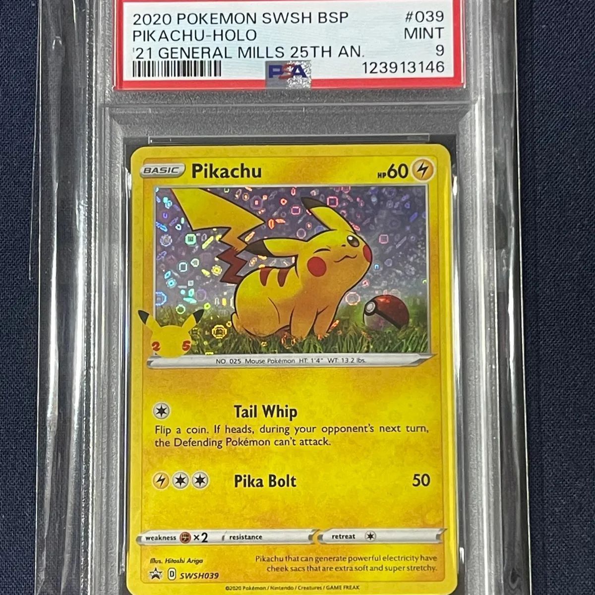 ピカチュウ　英語版　プロモ　PSA9 PSA9 ピカチュウ Pikachu 英語版 039 ポケモンカード - メルカリ