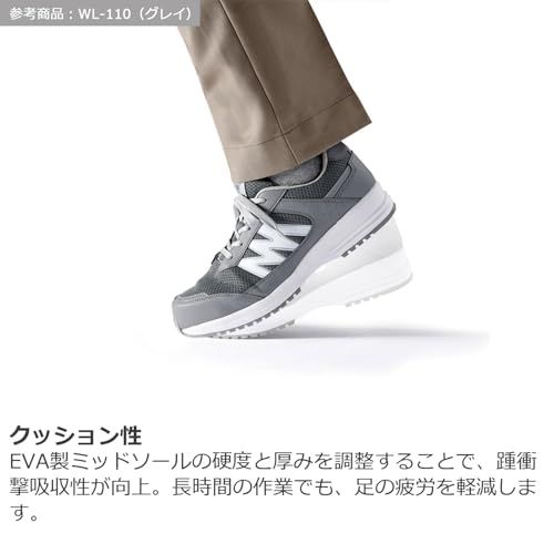メンズ 新品 [ミドリ安全] 安全作業靴 JSAA認定 プロスニーカー 普通