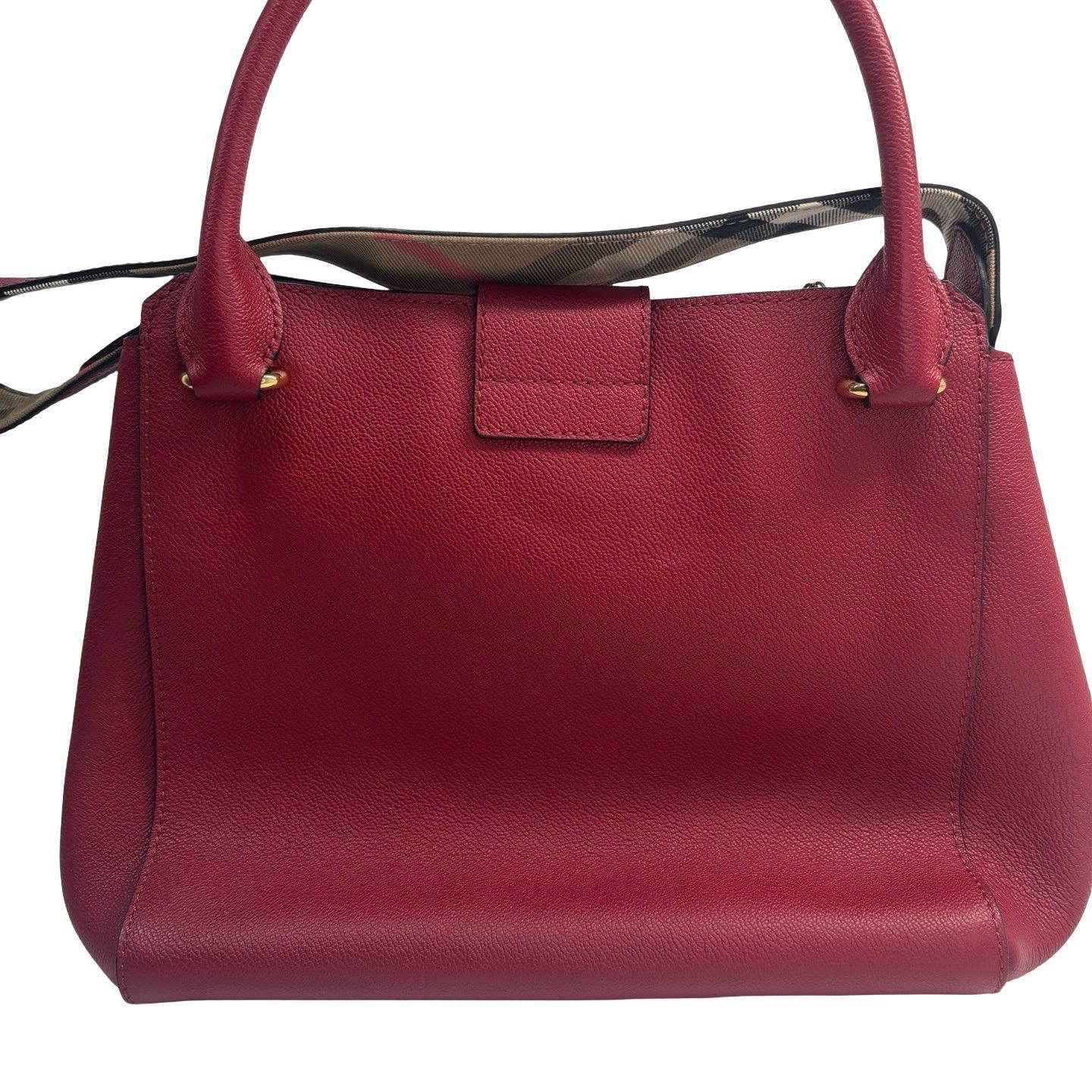 BURBERRY バーバリー カーフレザー ノヴァチェック 2Way ショルダー 