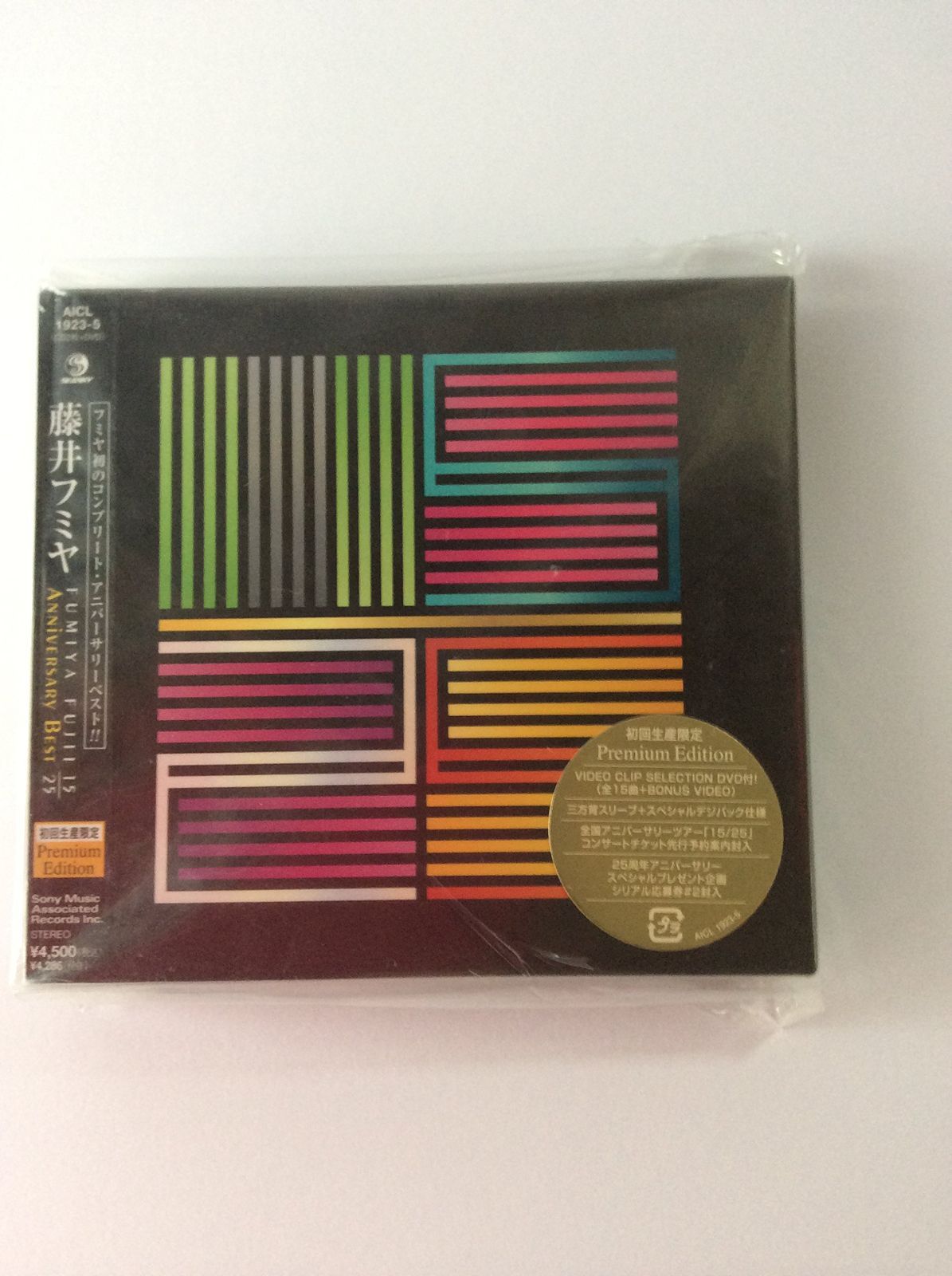 藤井フミヤ 15/25 ANNIVERSARY WITH THANKS - LIVE DVD BOX 2008【完全