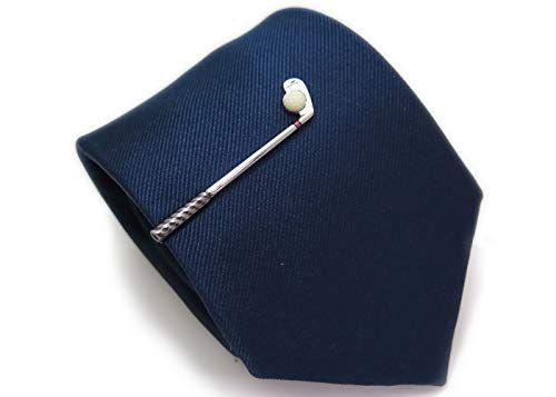 新品 [スワンク] ゴルフ ネクタイ ＆ タイバーセット(ネクタイ/タイバー)