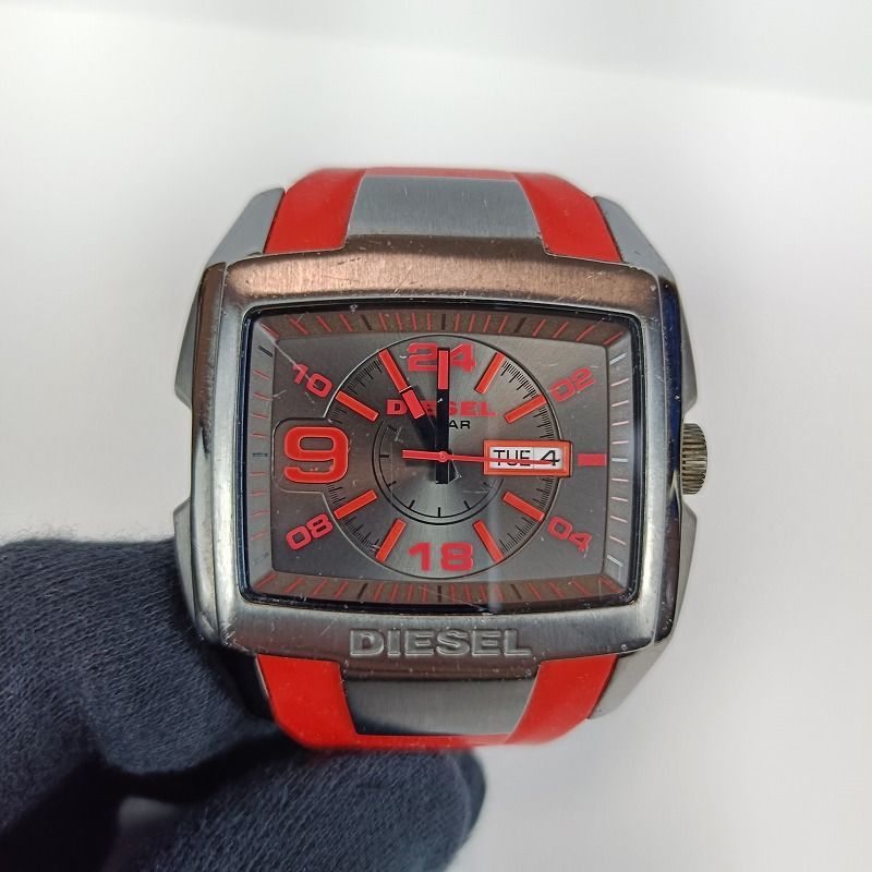 DIESEL ディーゼル 腕時計 DZ-4288 シリコンラバー アナログ クオーツ 