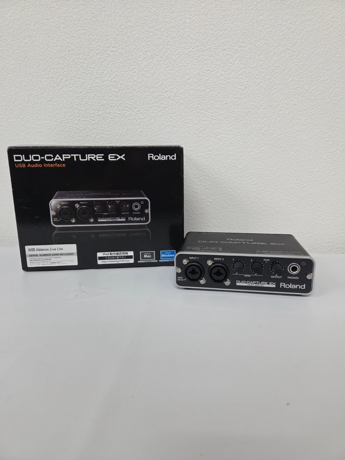 Roland duo-capture exオーディオインターフェイスiPad対応 Roland duo-capture exオーディオインターフェイスiPad対応 Roland duo