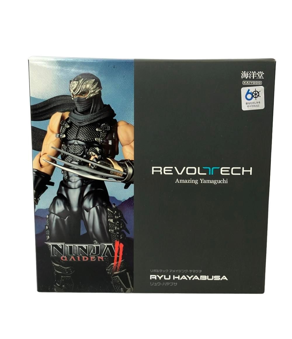 アメイジング・ヤマグチ リュウ・ハヤブサ NINJA GAIDEN完成品 海洋堂 美品 海洋堂 NINJA GAIDEN リボルテックアメイジング・ヤマグチ リュウ