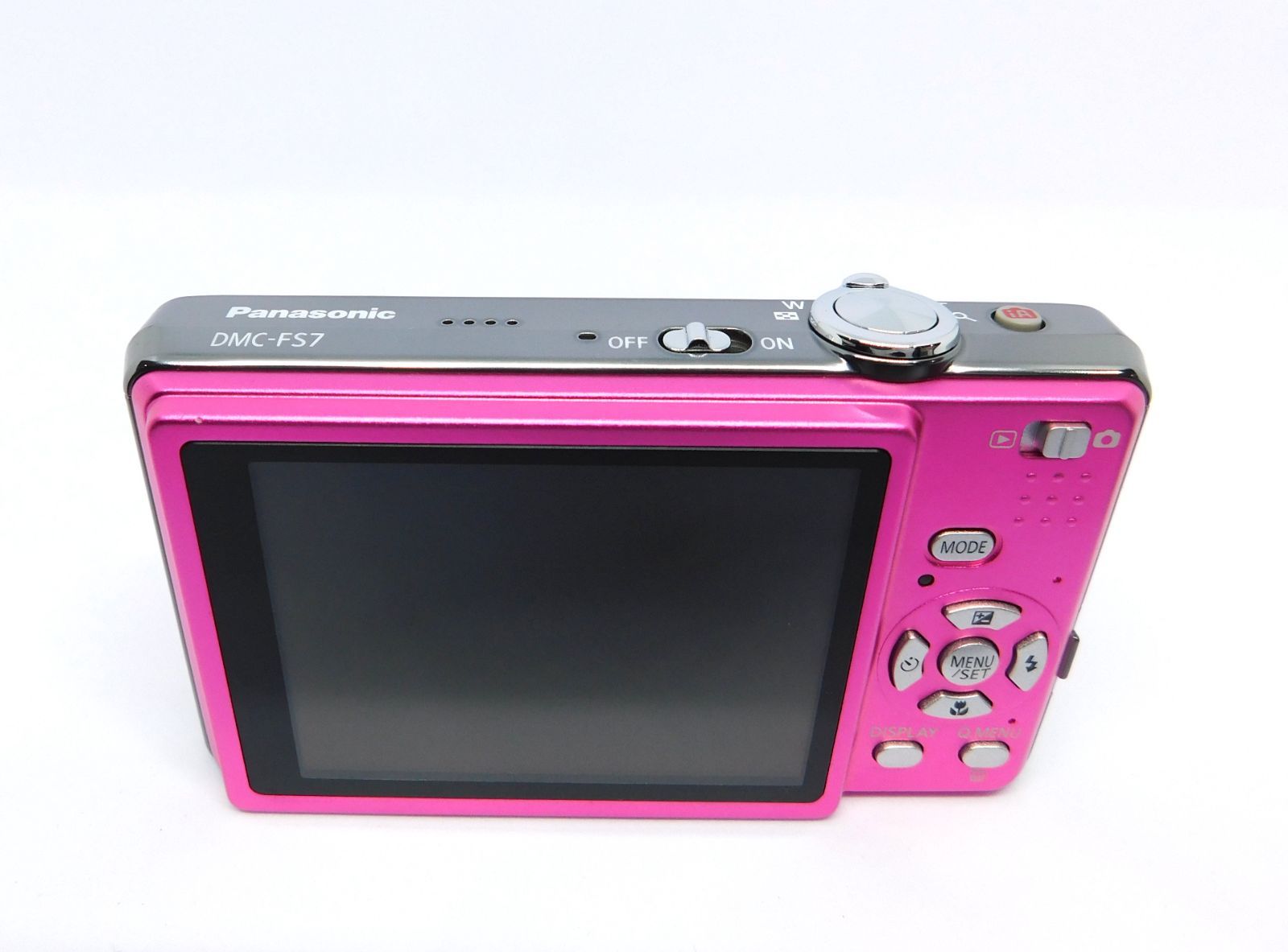 LEICAレンズ搭載】Panasonic LUMIX DMC-FS7 ピンク CCD コンパクト 