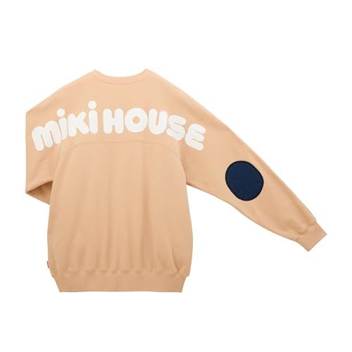 定番，本物保証 新品 [ミキハウス] WEB限定 バックロゴトレーナー 大人