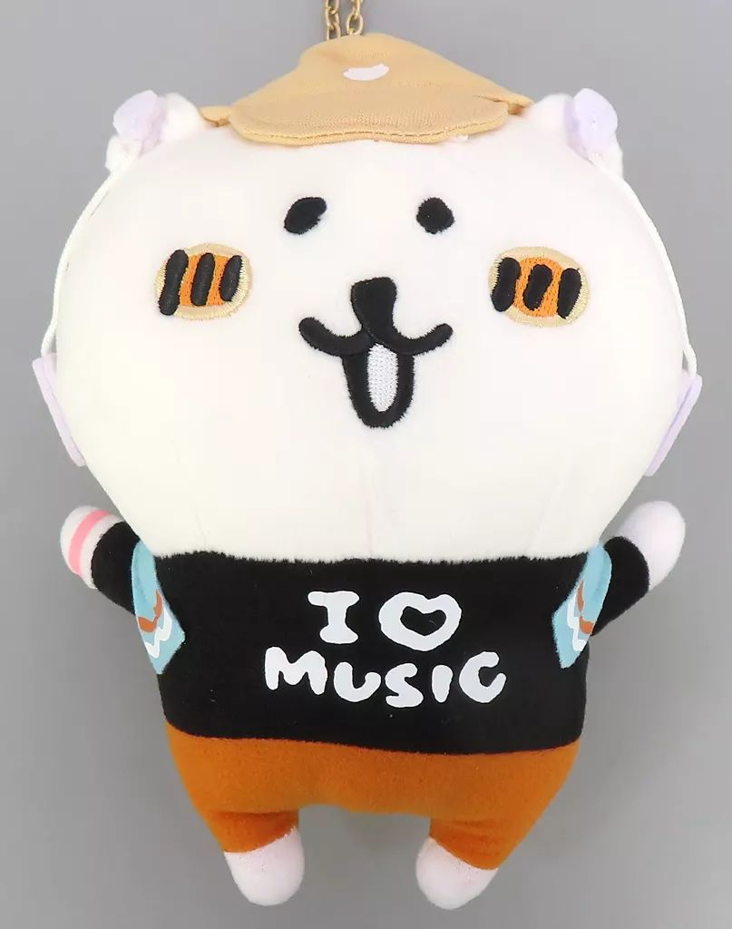 バッグ [単品] 自分ツッコミくま(フェス気分!!) ぬいぐるみイヤホン