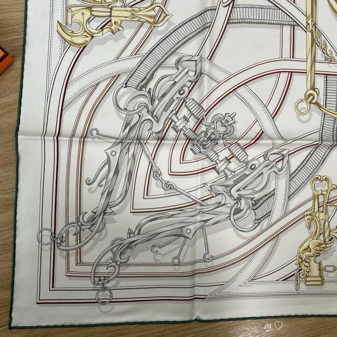 新品HERMESエルメス カレ90 伝説のハーネス シルクスカーフ 26SS新作