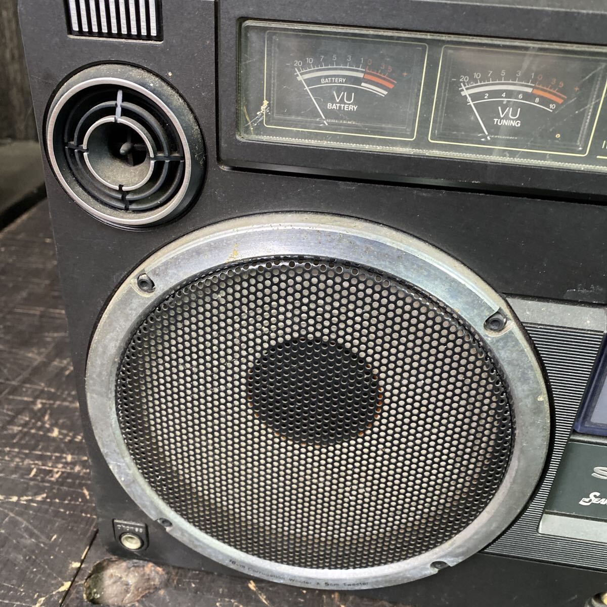 SHARP シャープ GF-303SB ラジカセデッキ 昭和レトロ SHARP TOSHIBA
