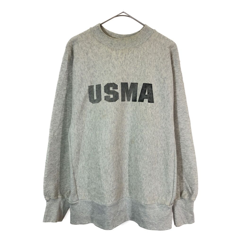 80年代 USA製 BISTEX USMA スウェット ミリタリー グレー(メンズ LARGE)中古 古着 X4429 80年代 USA製 BISTEX USMA スウェット ミリタリー グレー(メンズ LARGE