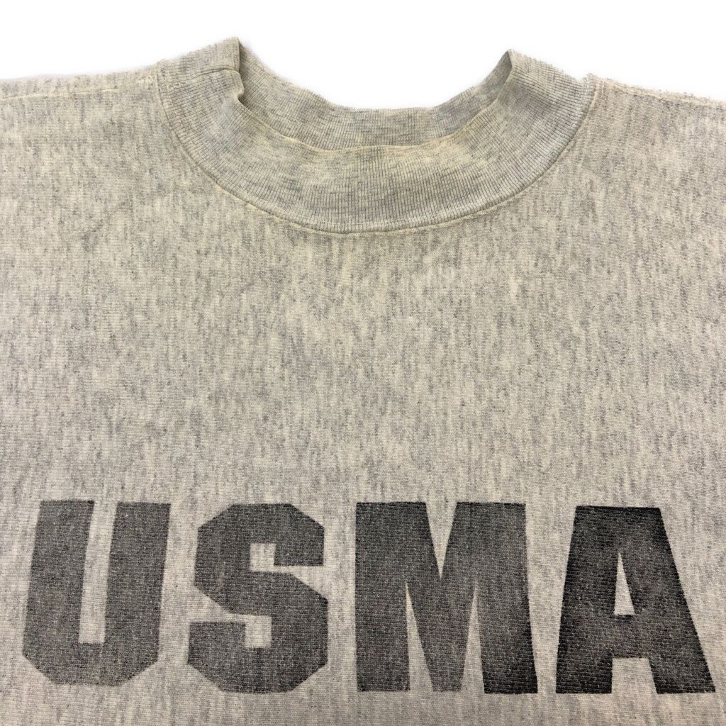 80年代 USA製 BISTEX USMA スウェット ミリタリー グレー(メンズ LARGE