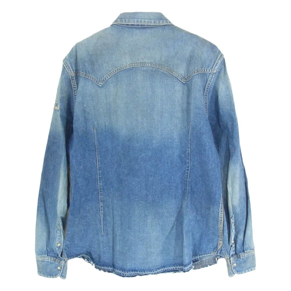 TMT ティーエムティー 24AW TSH-F2402 10oz DENIM SHIRTS デニム 長袖 