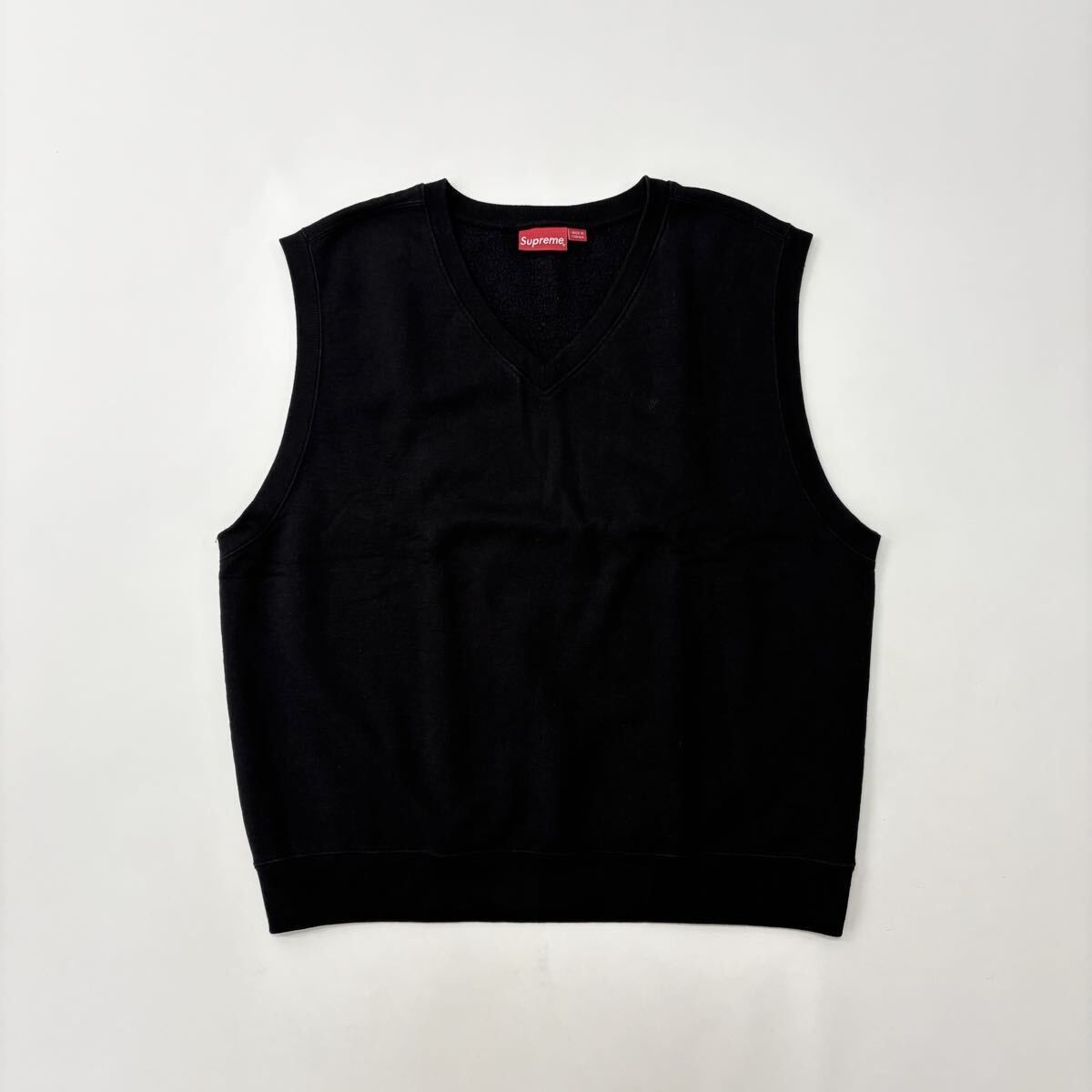 23SS SUPREME スウェットベスト sweat vest 紺 NAVY サイズ M | ME-CFS.NET