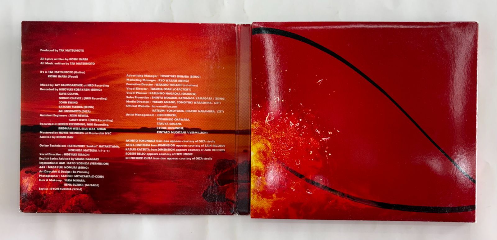 B'z アクション CD／ビーズ／ACTION／ミュージック／音楽／Music／稲葉