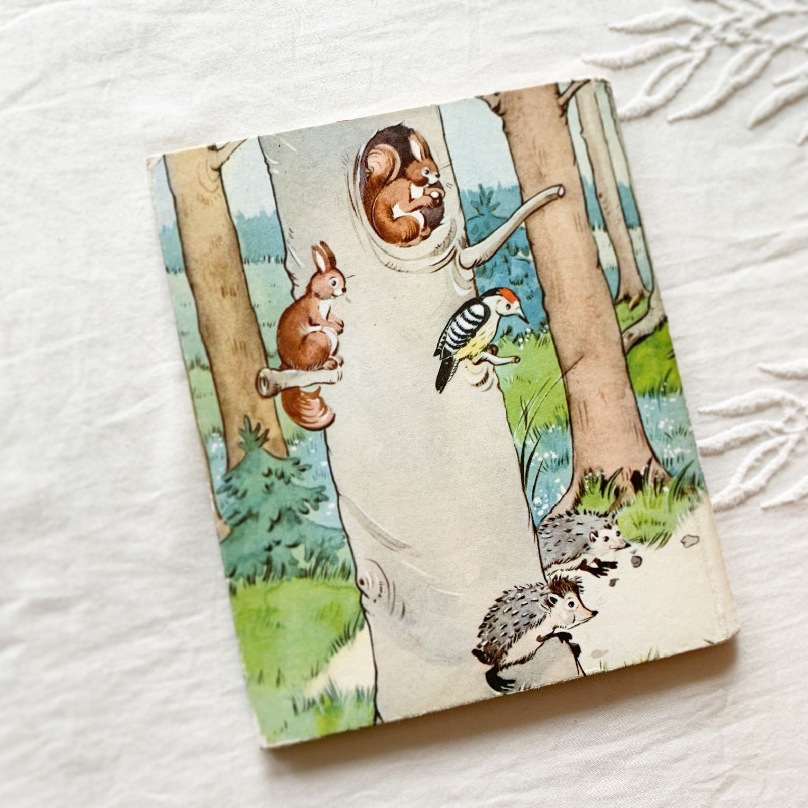 1961年 イースターのお話が描かれた小さなビンテージ絵本 洋書 ドイツ