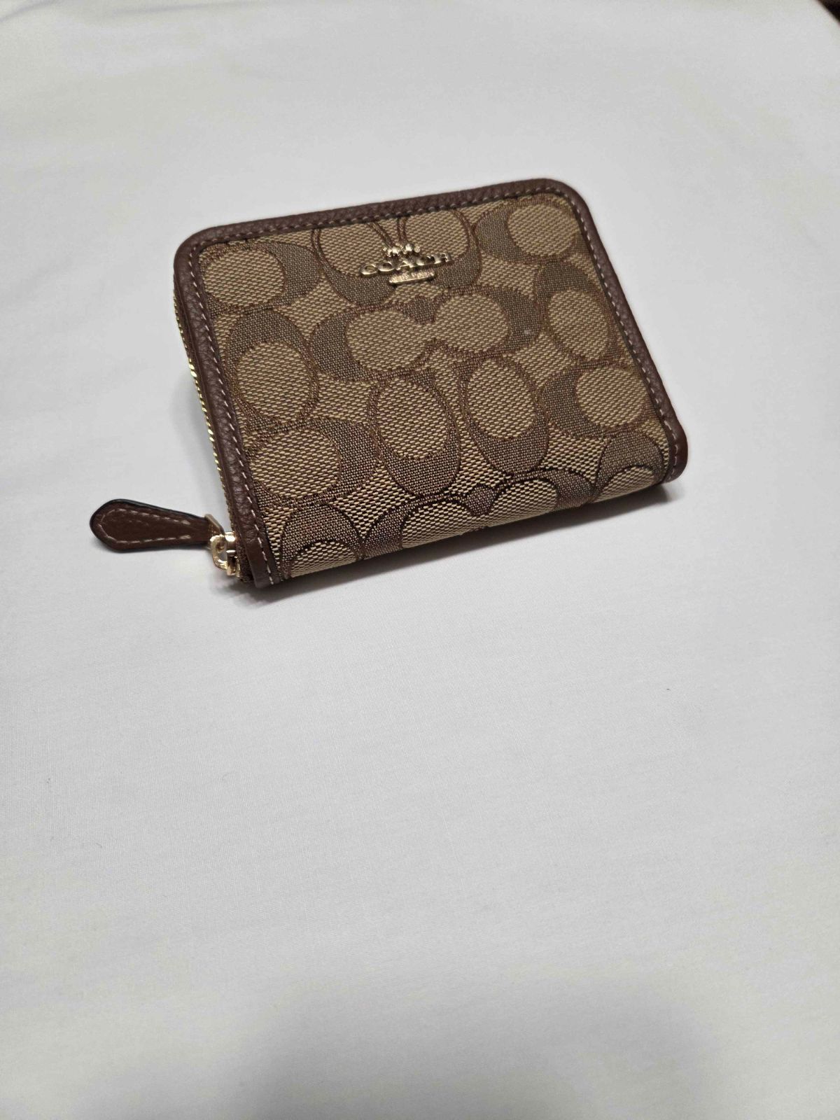 コーチ COACH コインケースCH389 IMVGB カーキ/サドルマルチCO-325 