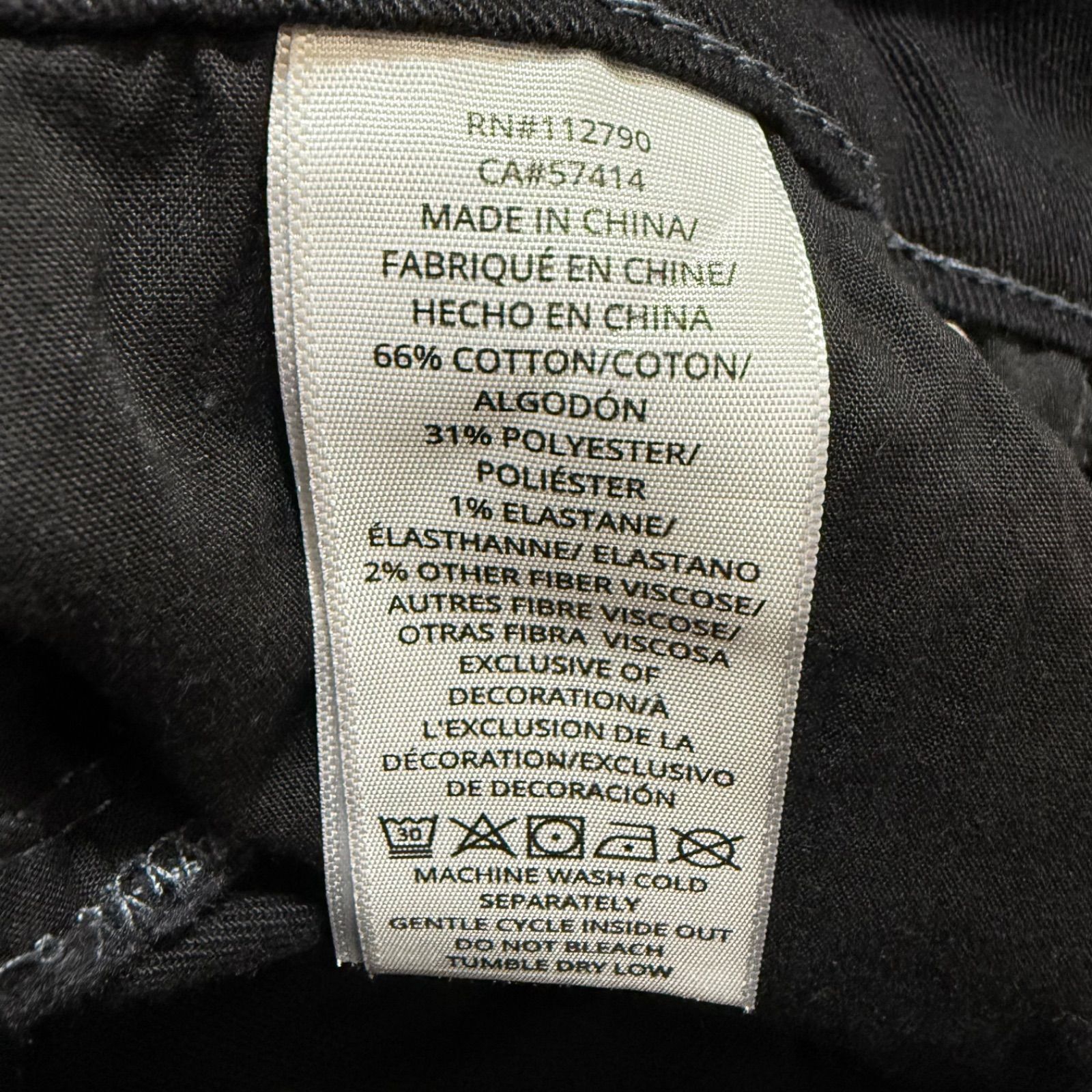TRUE RELIGION RICKY FLAP SN 30 INSEAM デニム ブラック トゥルー 