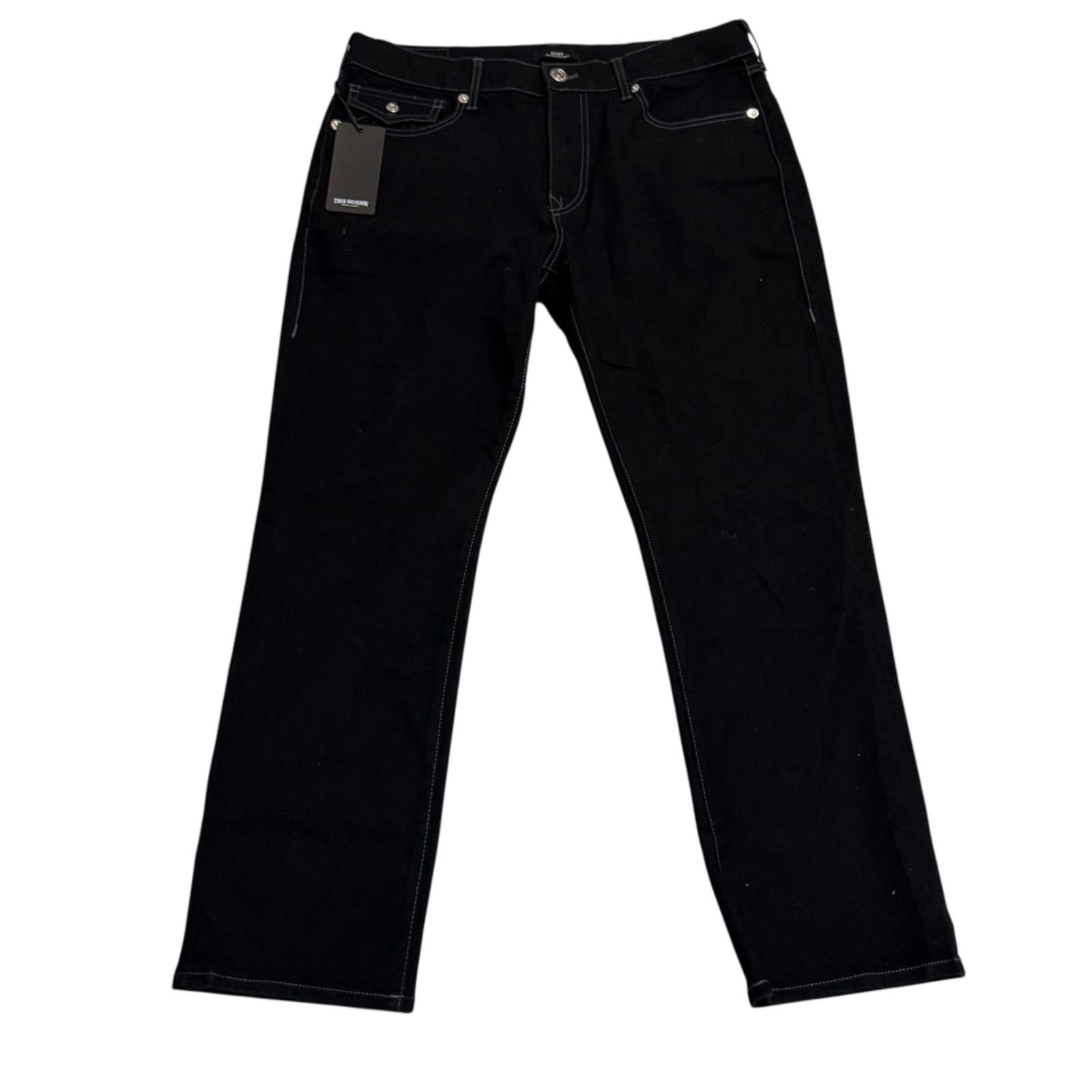 TRUE RELIGION RICKY FLAP SN 30 INSEAM デニム ブラック トゥルー