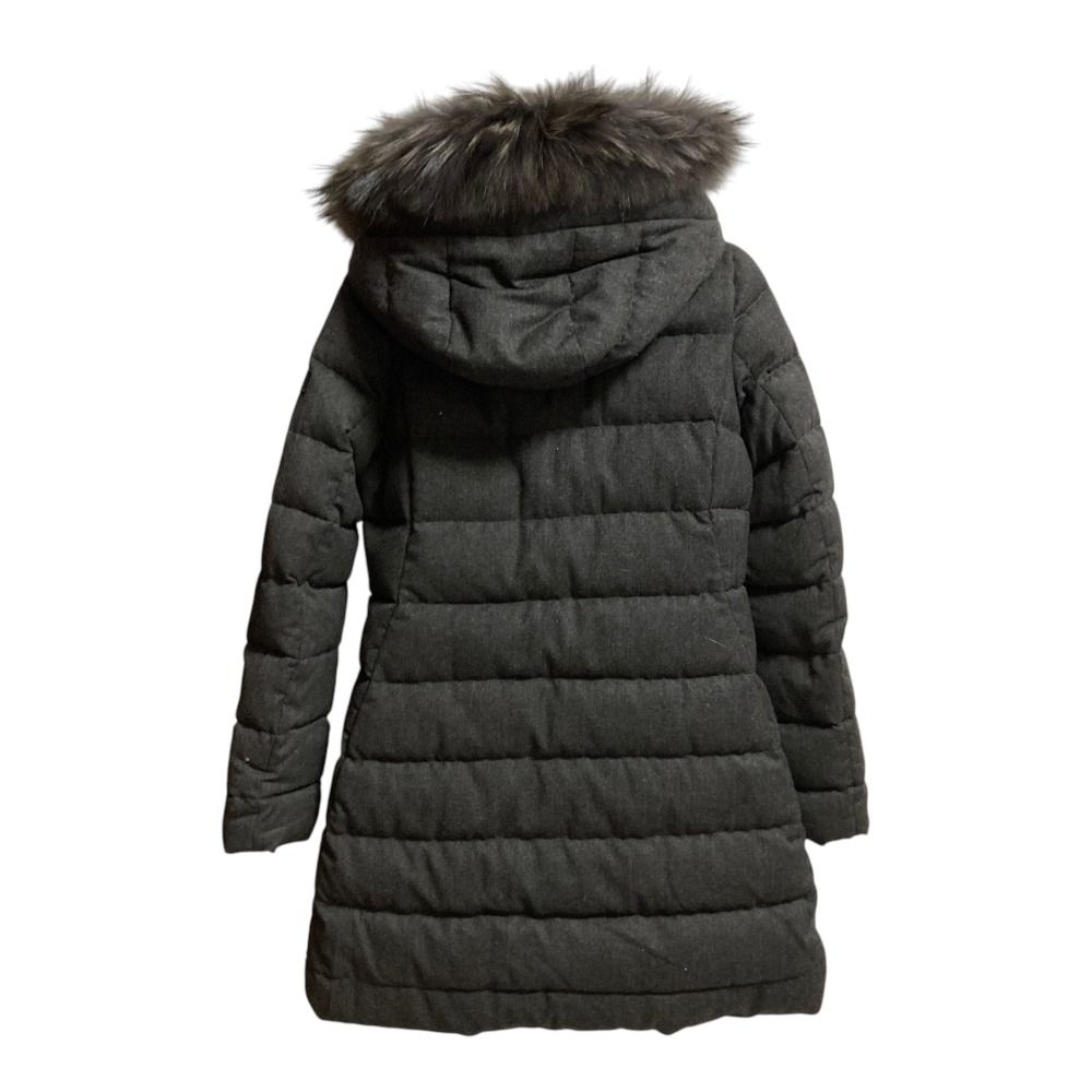 良品 TATRAS タトラス LAVIANA ウール ラクーンファー ダウンコート