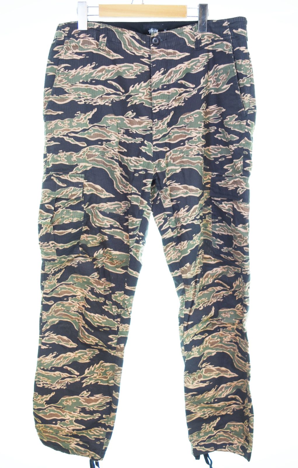 メンズ ステューシー STUSSY Seersucker Cargo カモ 迷彩 カーゴパンツ 