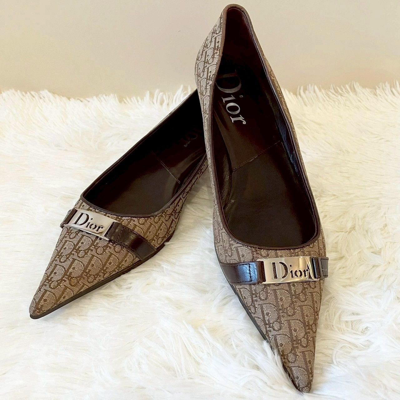 Christian Dior トロッター パンプス Christian Dior】ディオール パンプス トロッター シューズ 楽天市場