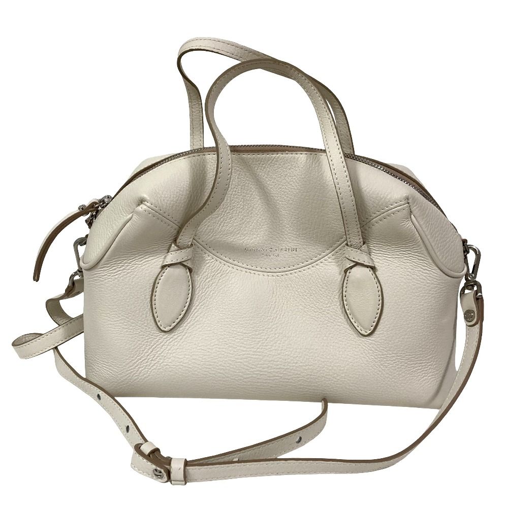 美品 GIANNI CHIARINI ジャンニキアリーニ サファリ 2WAY ハンドバッグ 