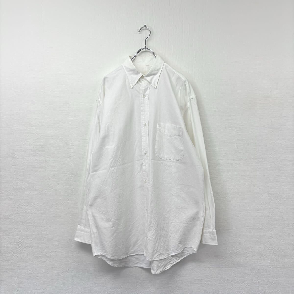23ss 2023 COMOLI コモリ オックス B.D シャツ SHIRT X01-02009 WHITE