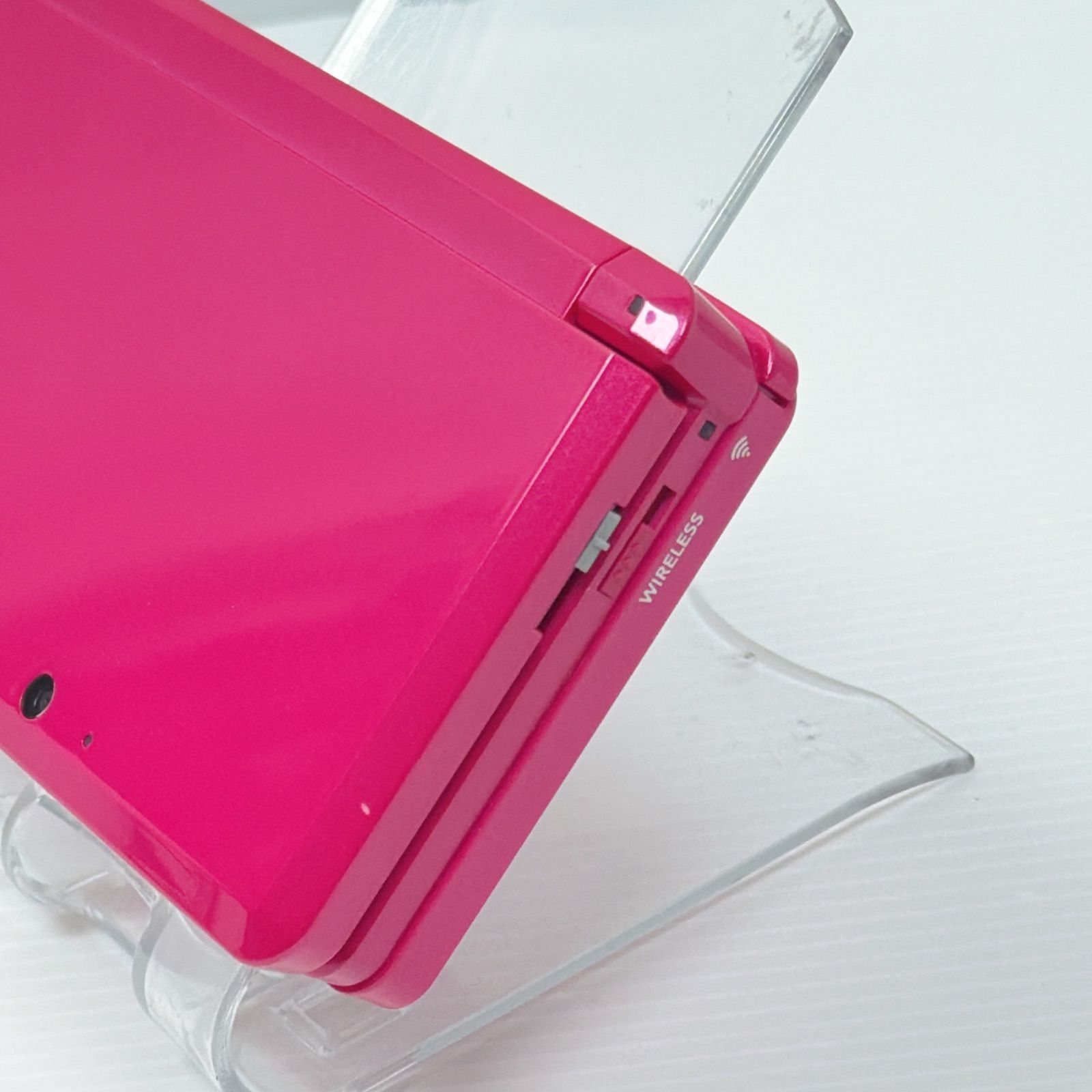 美品 ニンテンドー 3DS グロスピンク 遊べるセット 動作確認済み 箱