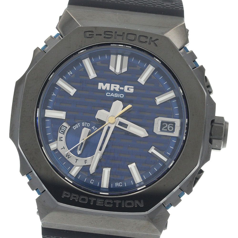 カシオ CASIO MRG-B2100R-2AJR Gショック MR-G 青墨 デイデイト