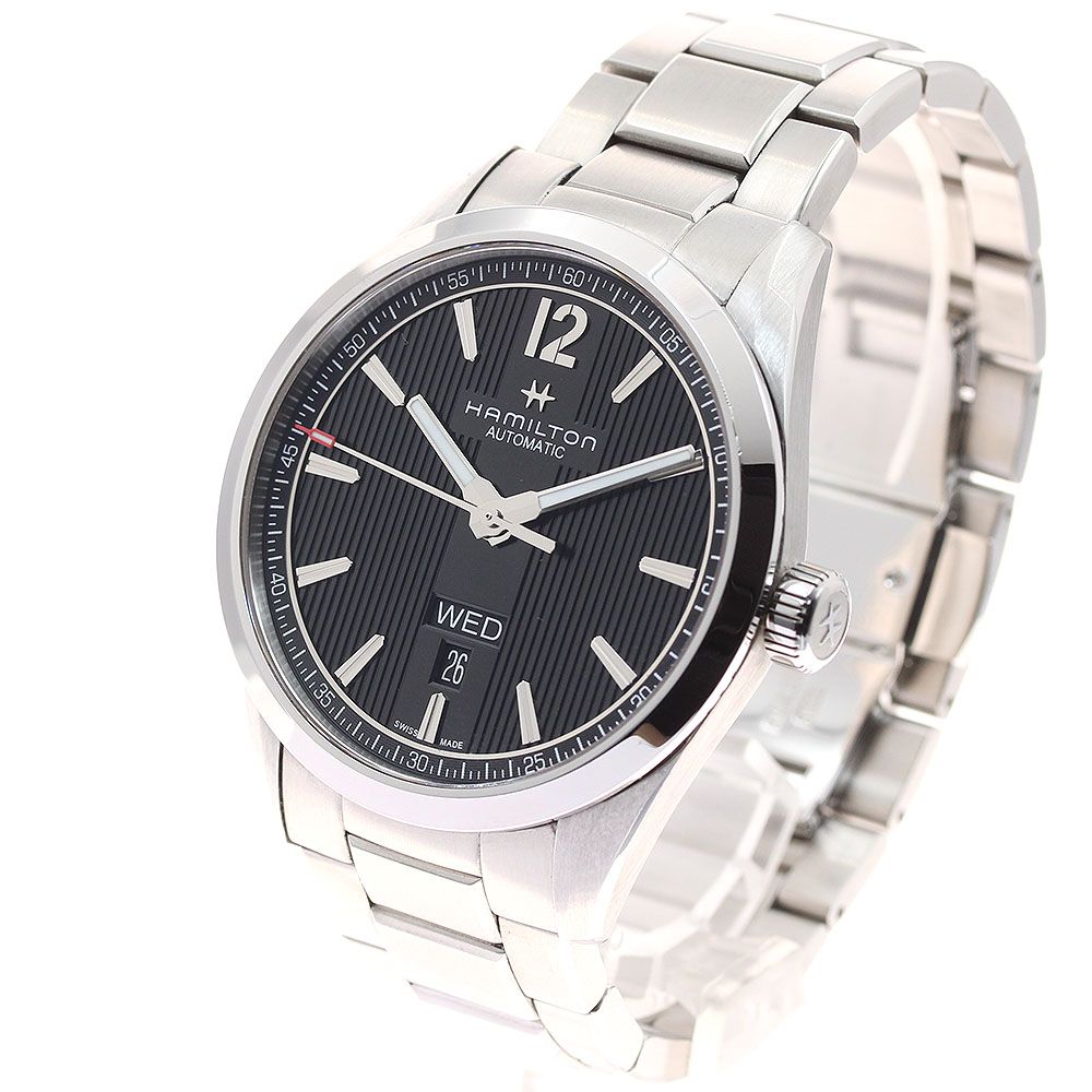  ハミルトン HAMILTON H435150 ブロードウェイ デイデイト 自動巻き メンズ 箱 保証書付き_944994 ニット 自動巻き時計 腕時計(アナログ)