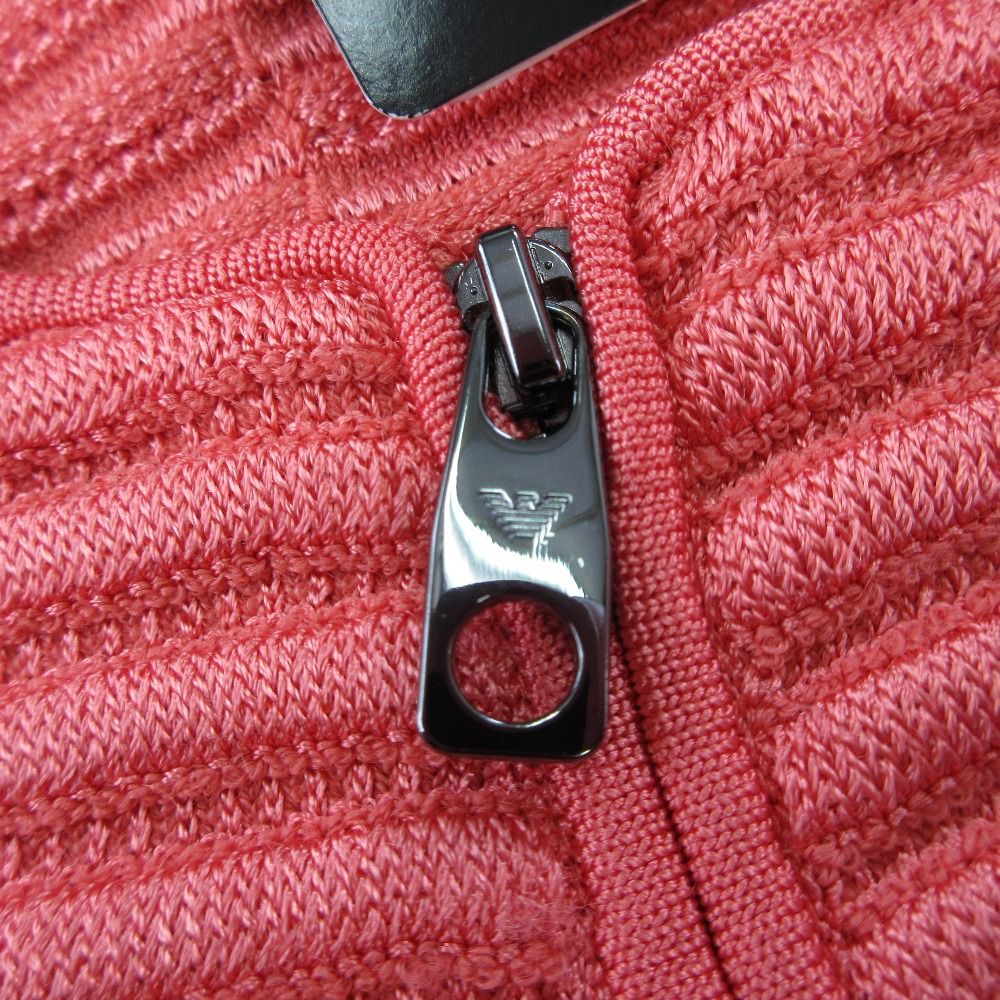 未使用 EMPORIO ARMANI エンポリオアルマーニ ジップアップニット