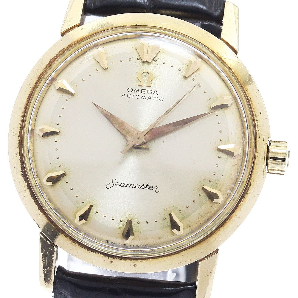 オメガ OMEGA 2866SC シーマスター K18YG ヴィンテージ Cal.501 手巻き メンズ _942367 オメガ OMEGA 2866SC シーマスター K18YG ヴィンテージ Cal.501 手巻き