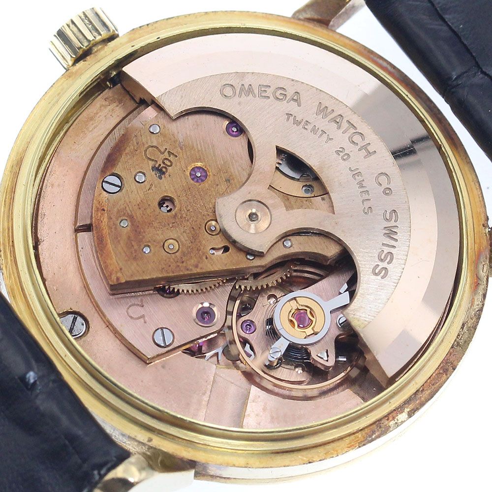 オメガ OMEGA 2866SC シーマスター K18YG ヴィンテージ Cal.501 手巻き