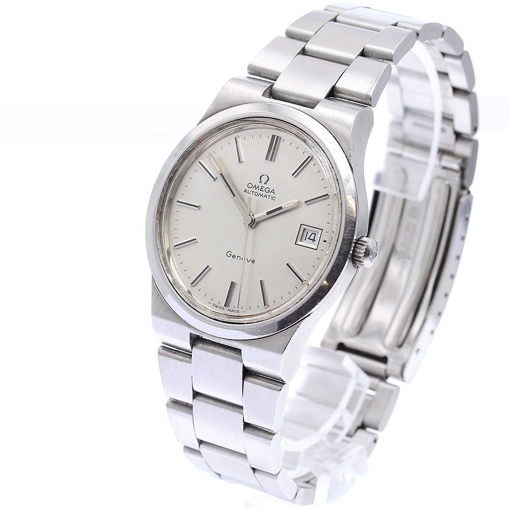  オメガ OMEGA 166.0173|366.0832 ジュネーブ デイト Cal.1012 自動巻き メンズ _936398 ベーシック服 自動巻き時計 腕時計(アナログ)